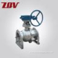 Cast Steel Flanged Trunnion Ball Valves